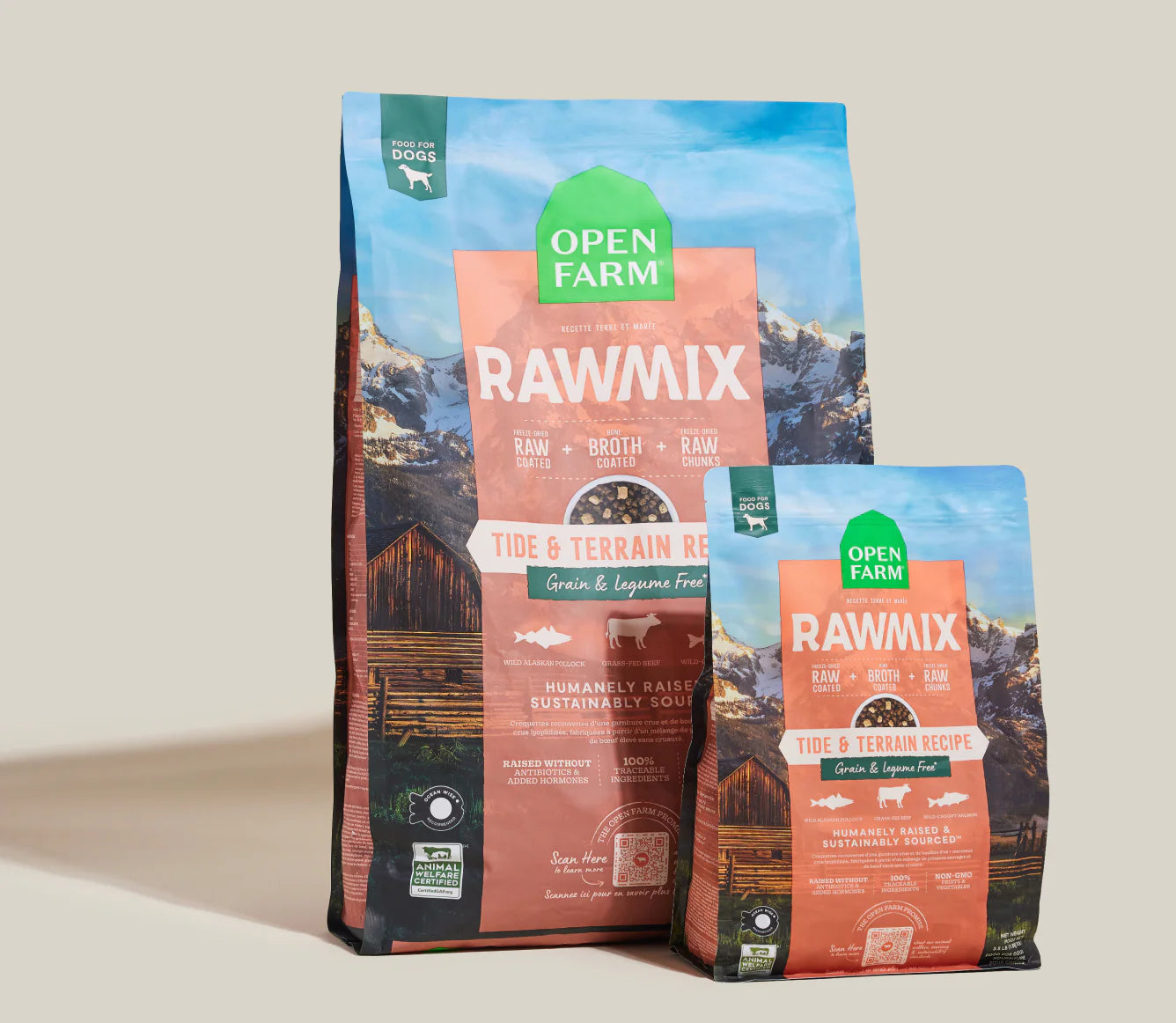 Rawmix Tide & Terrain Grain-Free Dog Kibble