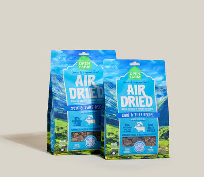 Surf and Turf Air Dried Recipe for Dogs