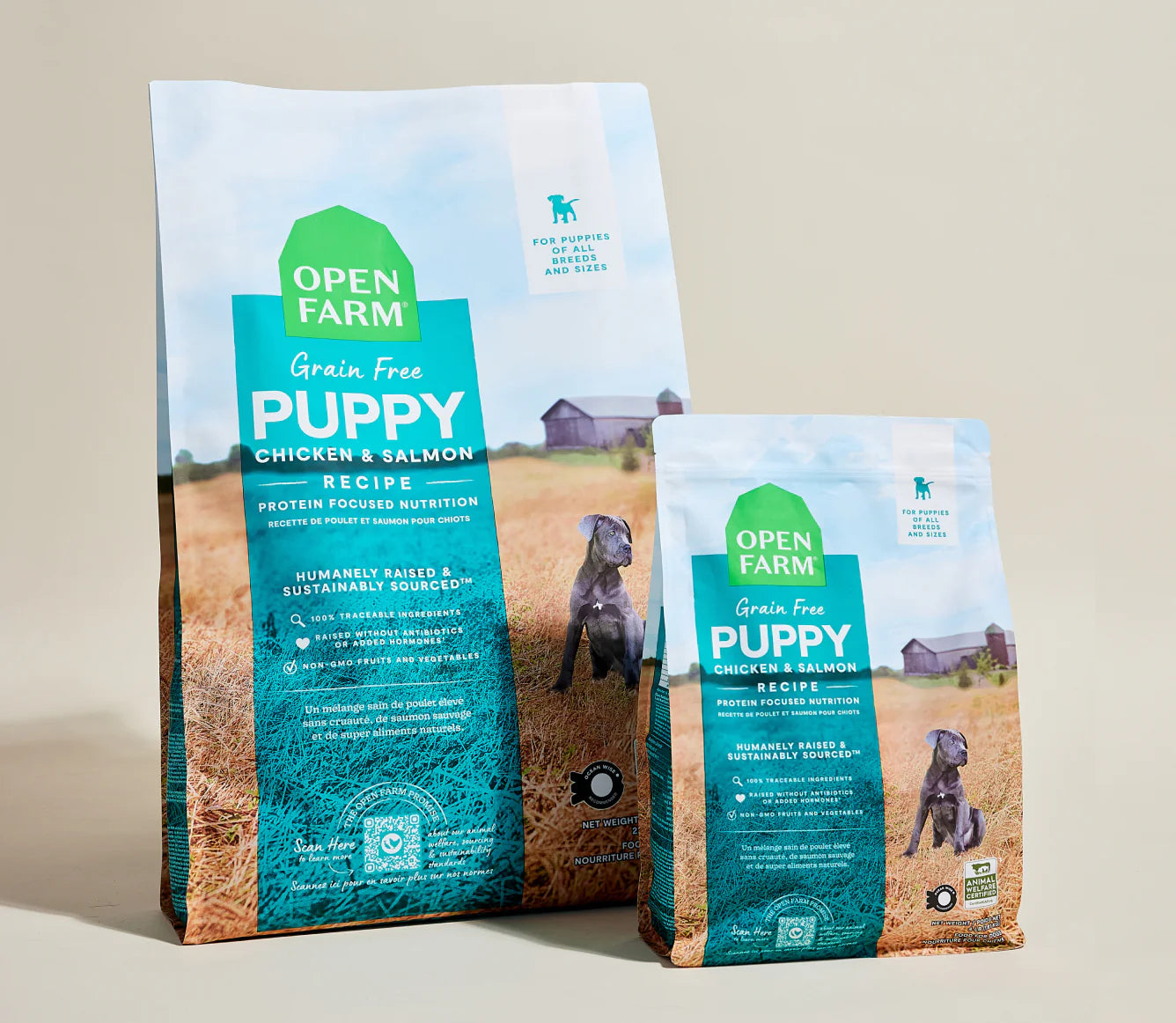 Chicken & Salmon Grain-Free Puppy Kibble