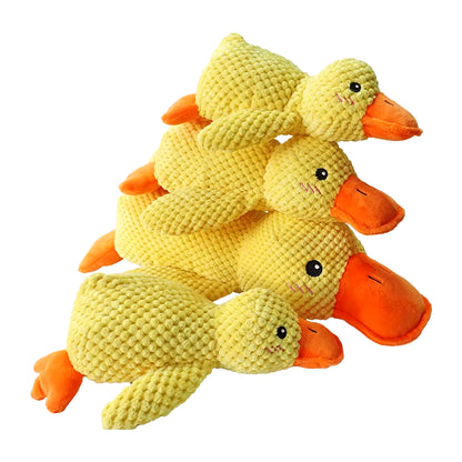 Duck Shape Dog Toy Quacking Pet Toys for Small Large Dog Cat Durable Puppy Molar Chew Toy Fun Interactive Plaything Dog Supplies