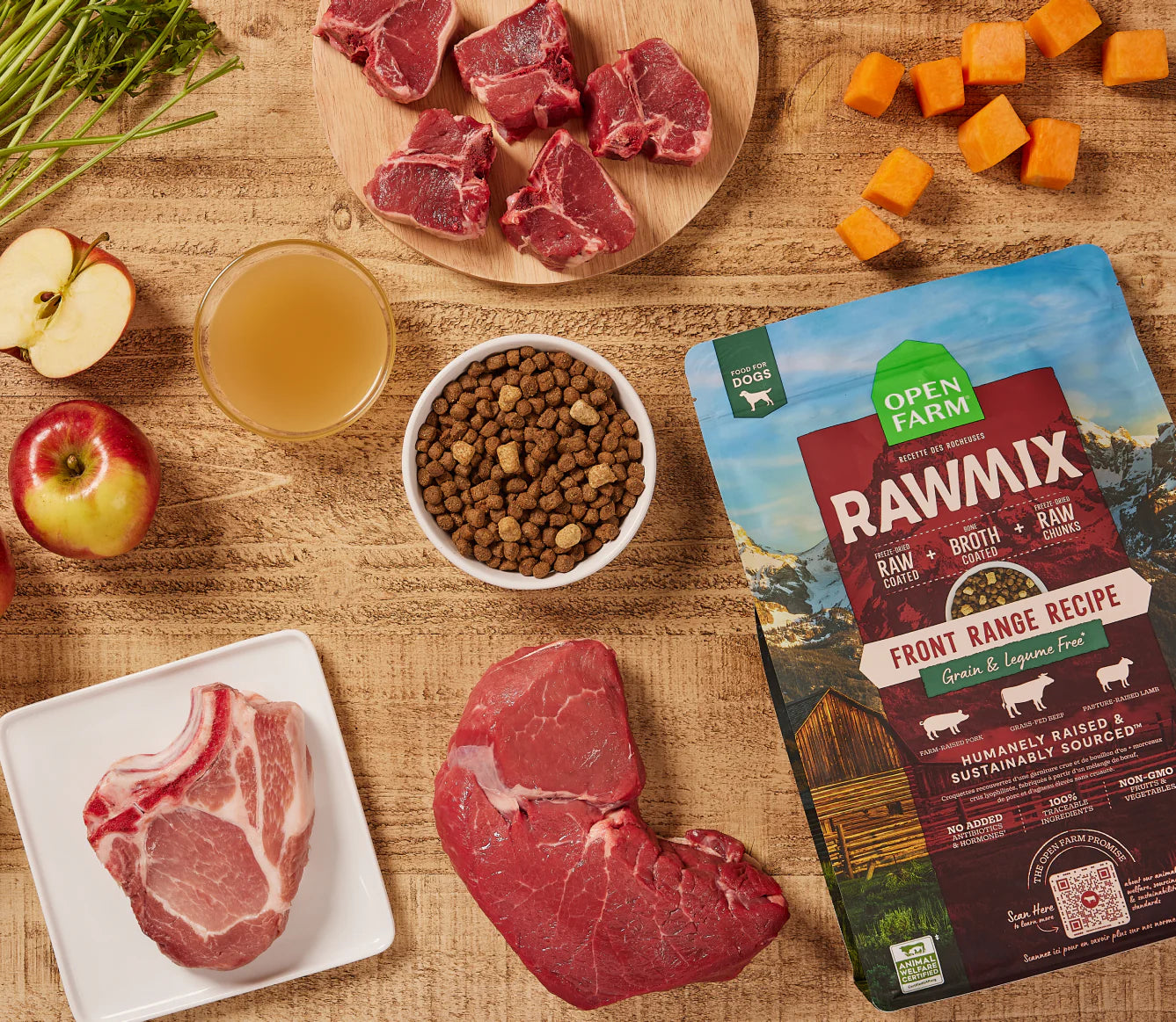 Rawmix Front Range Grain-Free Dog Kibble