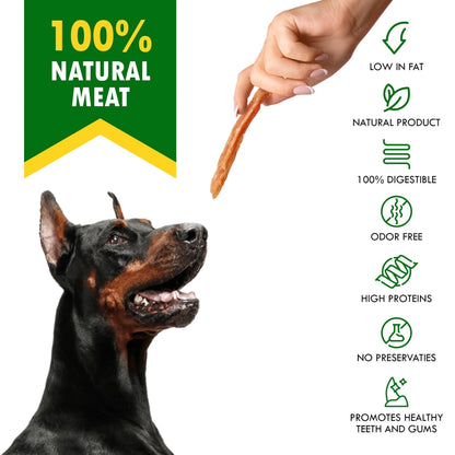 Chicken Strips Dog Treats Human Grade Meat Sticks Grain Free Chews 10.6 Oz