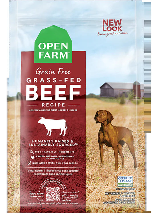 Grass-Fed Beef Grain-Free Dog Kibble