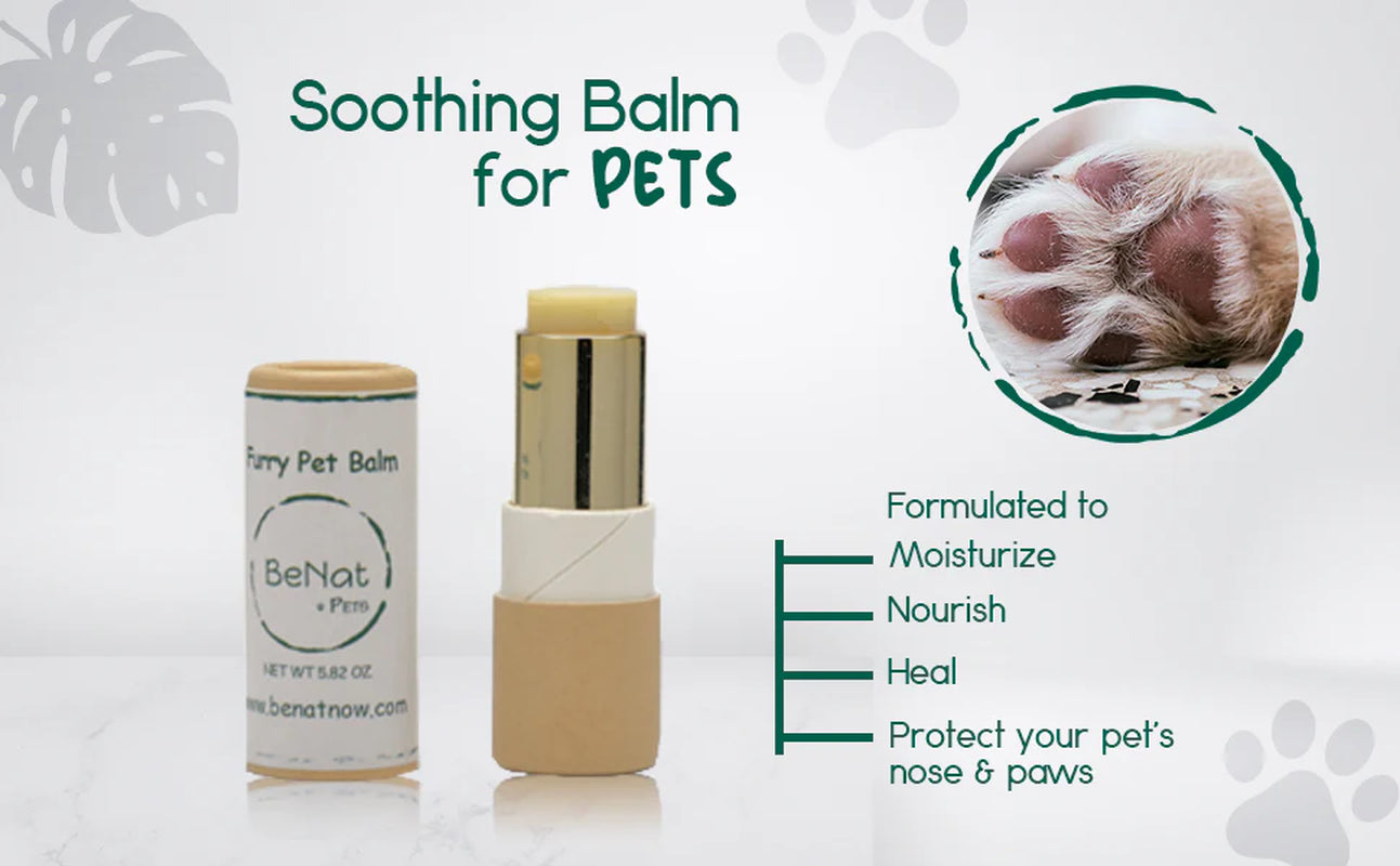 Benat Pets. Furry Pet Balm. 0.9 Oz.