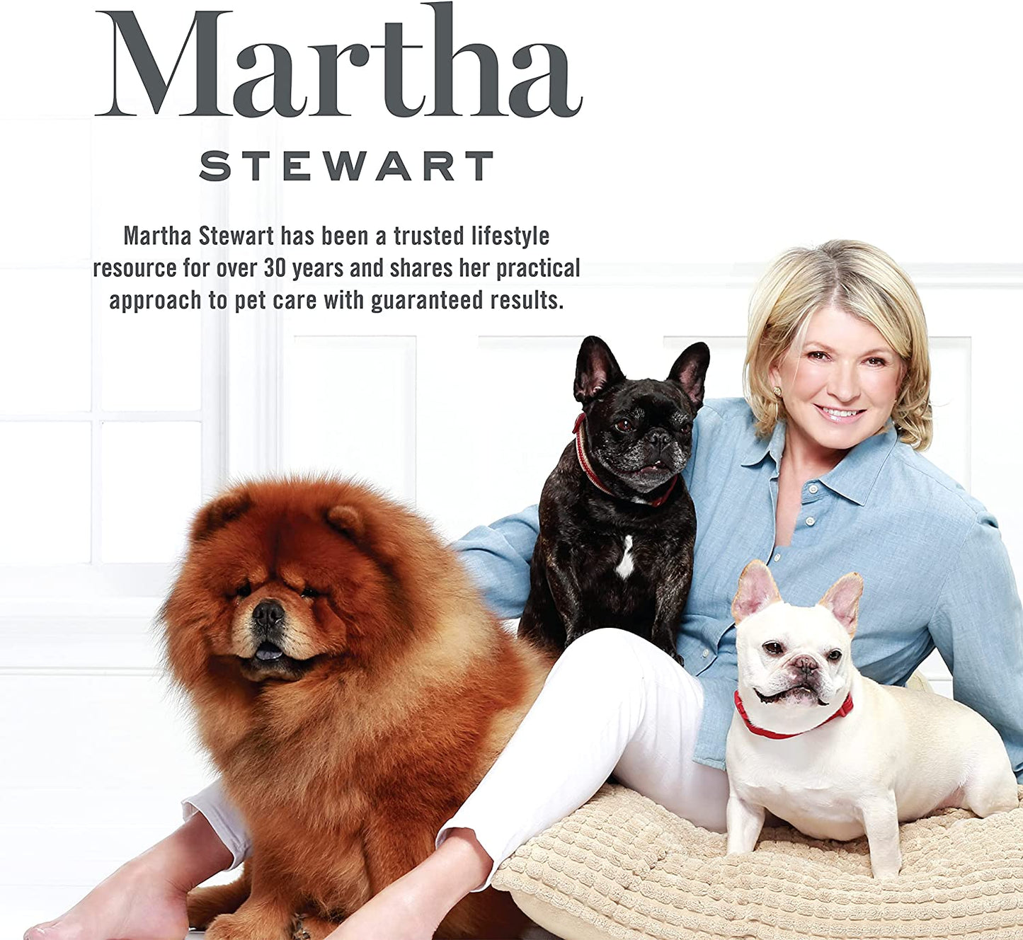 Martha Stewart Pets Waste Bag Dispenser with 30 Unscented, Tear-Resistant Dog Poop Bags, Leak-Proof and Stylish