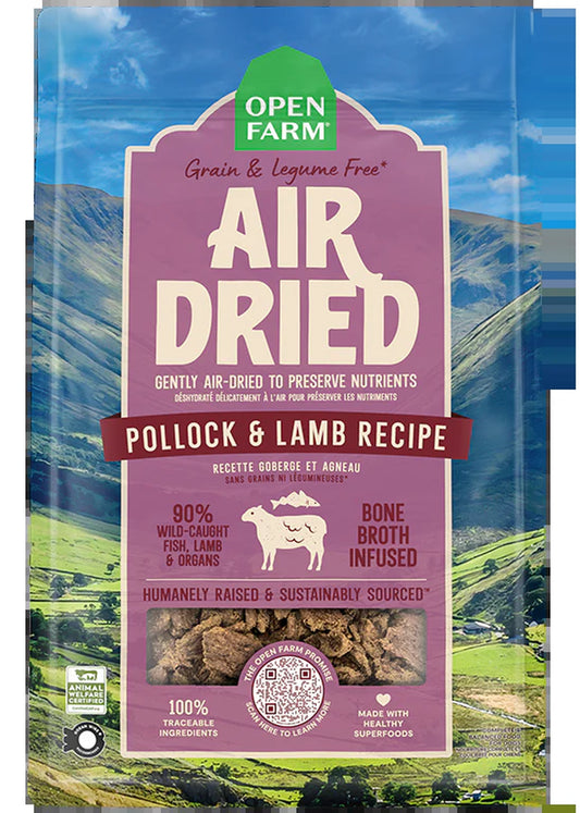 Pollock & Lamb Air Dried Recipe for Dogs