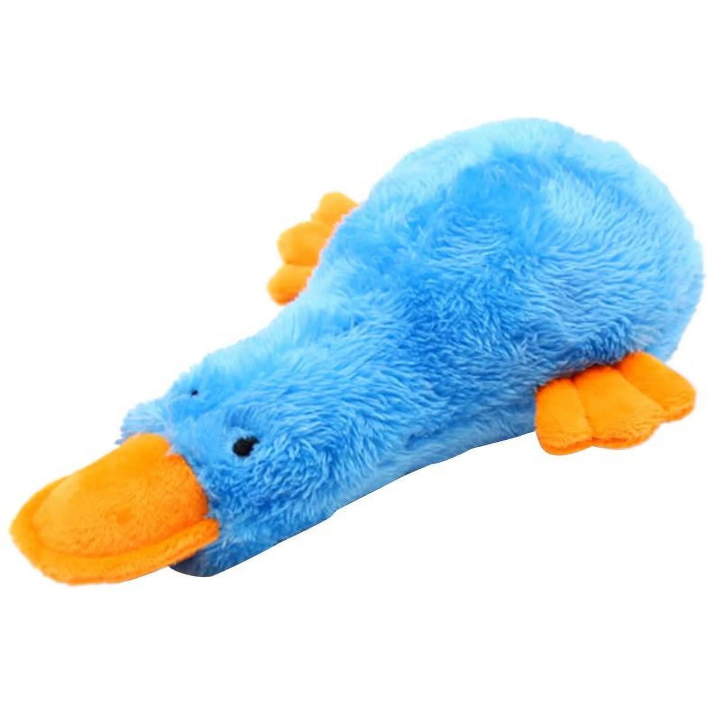 Dog Plush Squeak Toys Stuffed Puppy Chew Toy Pet Supplies Duck-Shape Toy